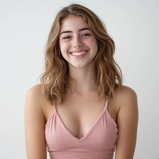 Aesthetic breast silhouette with natural symmetry