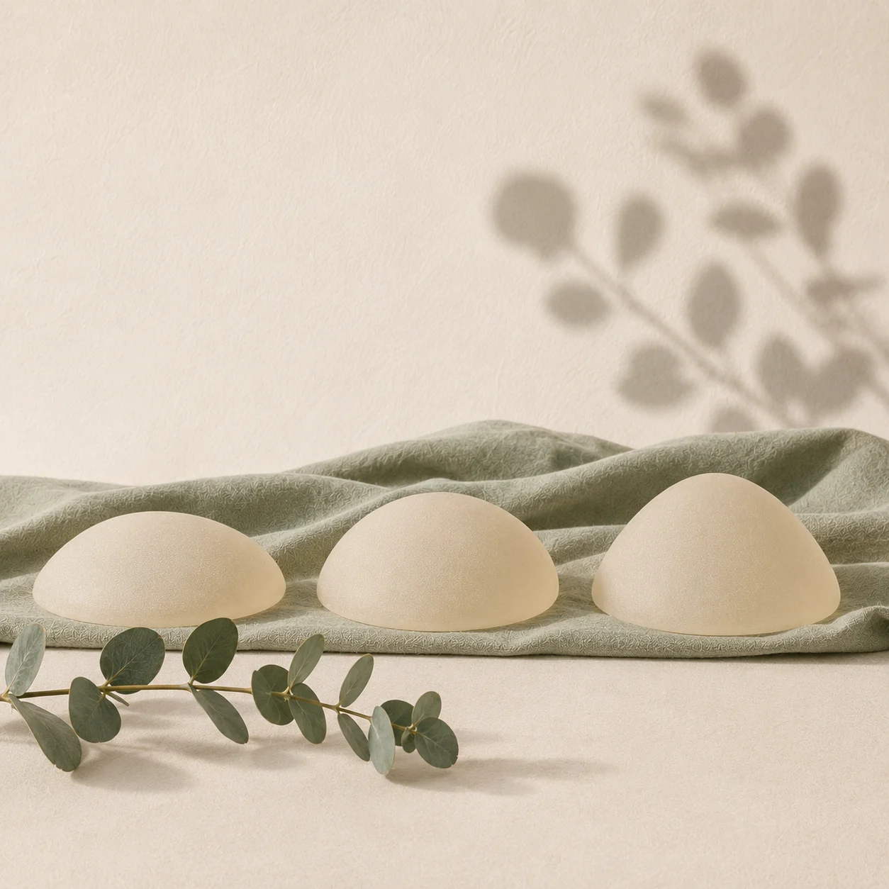 Different breast implant shapes and profile options