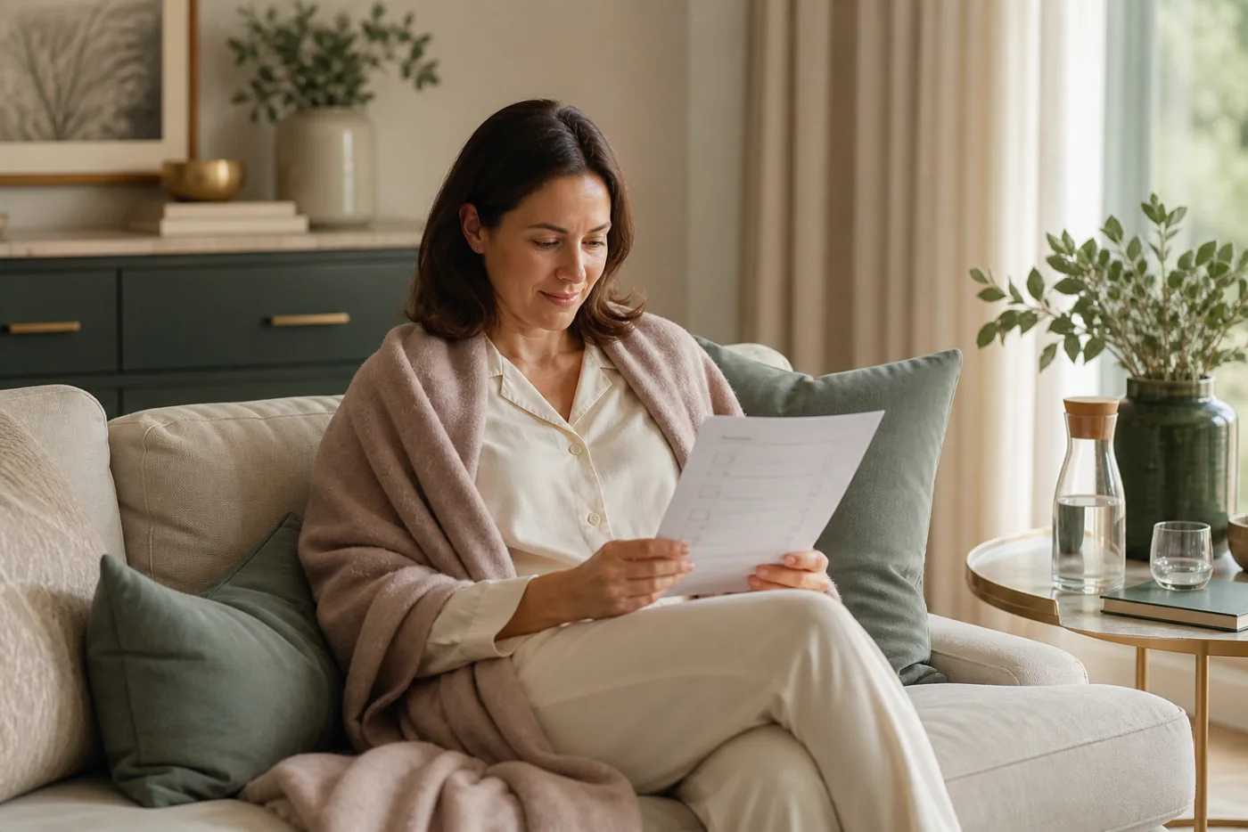 A controlled and comfortable recovery after breast reduction surgery