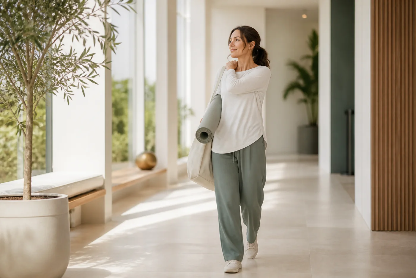 Physical relief and greater freedom of movement after breast reduction